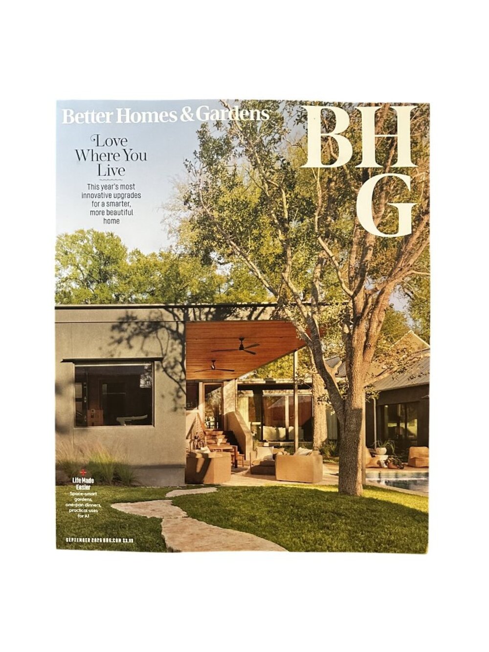 Better Homes Gardens Magazine BHG September 2026 Love Where You Live Innovative